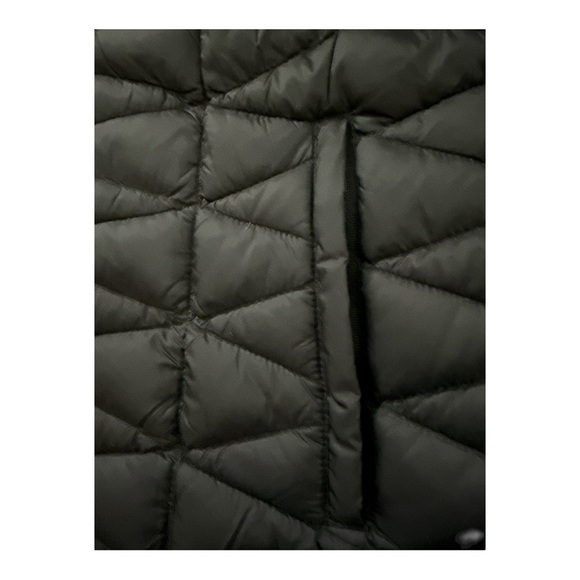 Tangerine Black Lightweight Down Puffer Vest Women’s Med Quilted Zip Front Fall - Picture 4 of 5